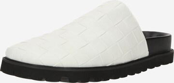 TOPSHOP Pantofle – bílá: přední strana
