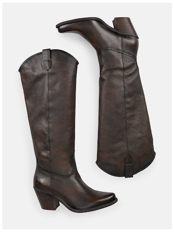 Bottes de cowboy 'Laredo E362' FELMINI en marron