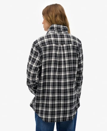 Chemisier Superdry en bleu