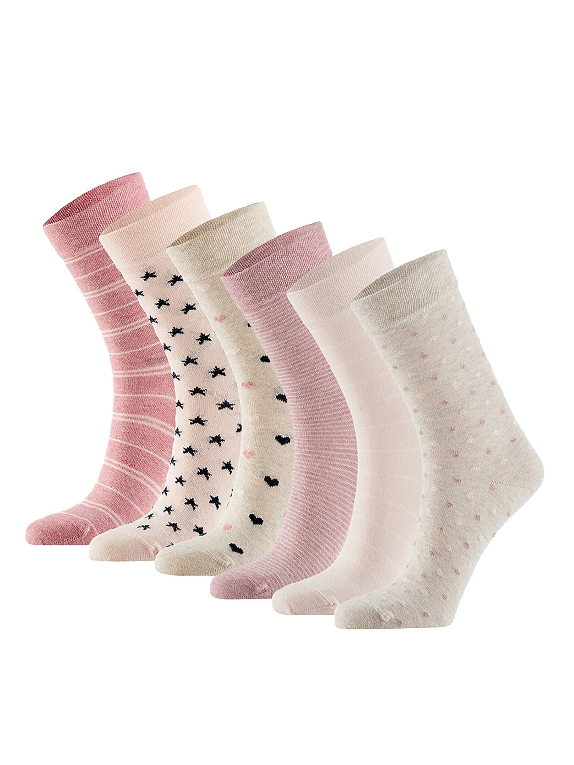 Apollo Trachtensocken 'Bio'‌ in Pink: Vorderseite