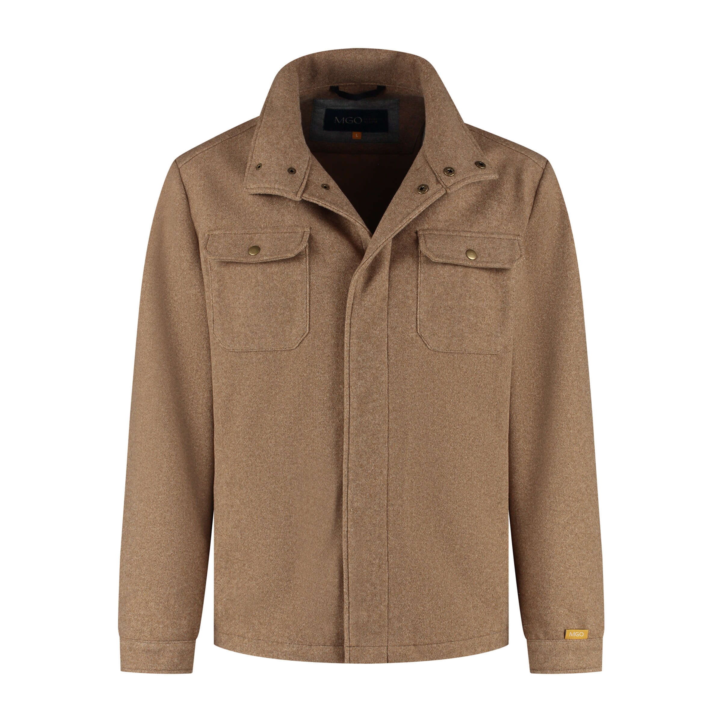 MGO Between-season jacket 'Cedric' in Brown: front
