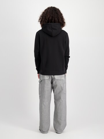 Sweat-shirt 'Flying Buzz' ALPHA INDUSTRIES en noir
