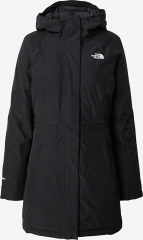 THE NORTH FACE Outdoorjas 'BROOKLYN' in Zwart: voorkant