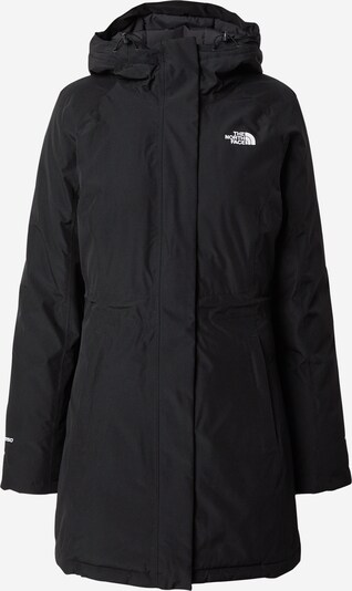 THE NORTH FACE Casaco outdoor 'BROOKLYN' em preto / branco, Vista do produto