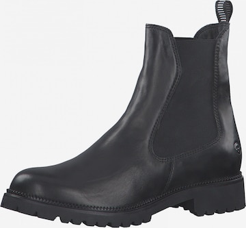 TAMARIS Chelsea Boots in Black: front