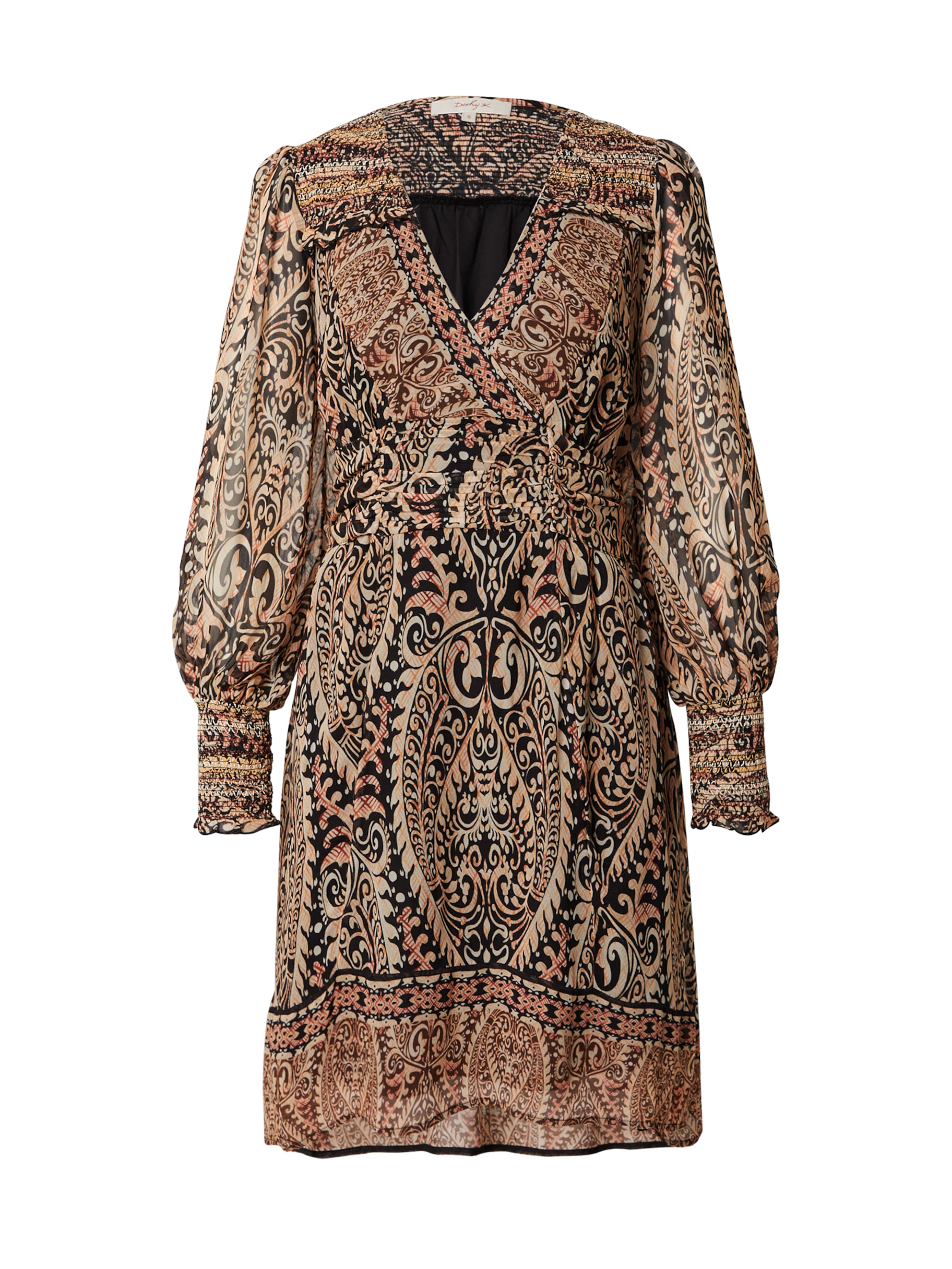 Rochie 'DARJEELING' de la Derhy pe bej: față