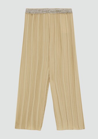 s.Oliver Wide Leg Hose in Beige
