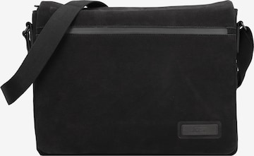 JOST Document Bag 'Vaxholm' in Black: front