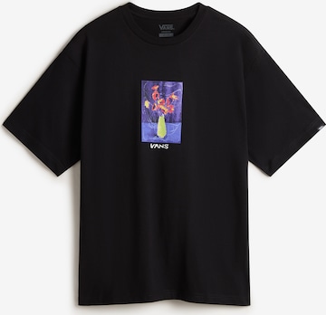 VANS Μπλουζάκι σε μαύρο: μπροστά