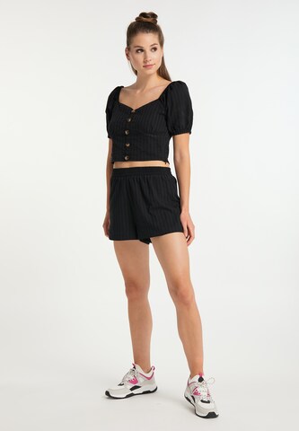 DreiMaster Klassik Shorts in Schwarz