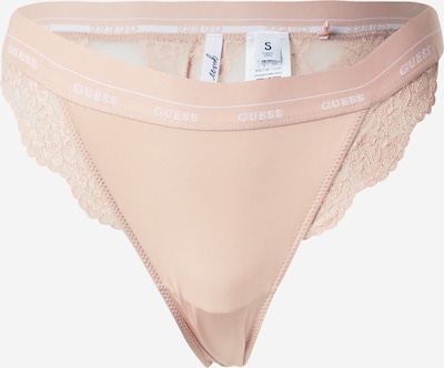 Moteriškos kelnaitės 'JANE' iš GUESS, spalva – kapučino spalva, Prekių apžvalga