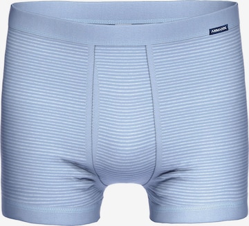 Ammann Boxer shorts 'Day Classic / Jeans Feinripp' in Blue: front