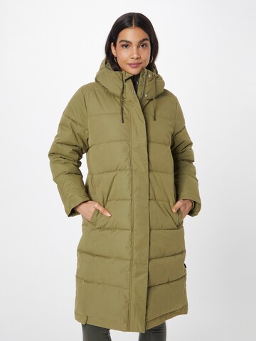 Manteau fonctionnel SELFHOOD en vert : devant