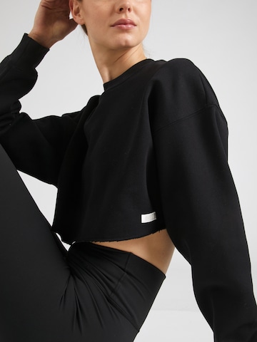 BJÖRN BORG Sports sweatshirt in Black