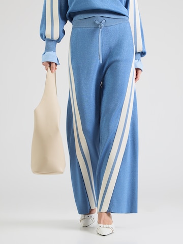 PINKO Szeroka nogawka Spodnie 'TORMENTA' w kolorze niebieski: przód