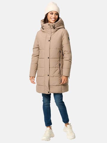 MARIKOO Wintermantel 'Karumikoo XVI' in Beige