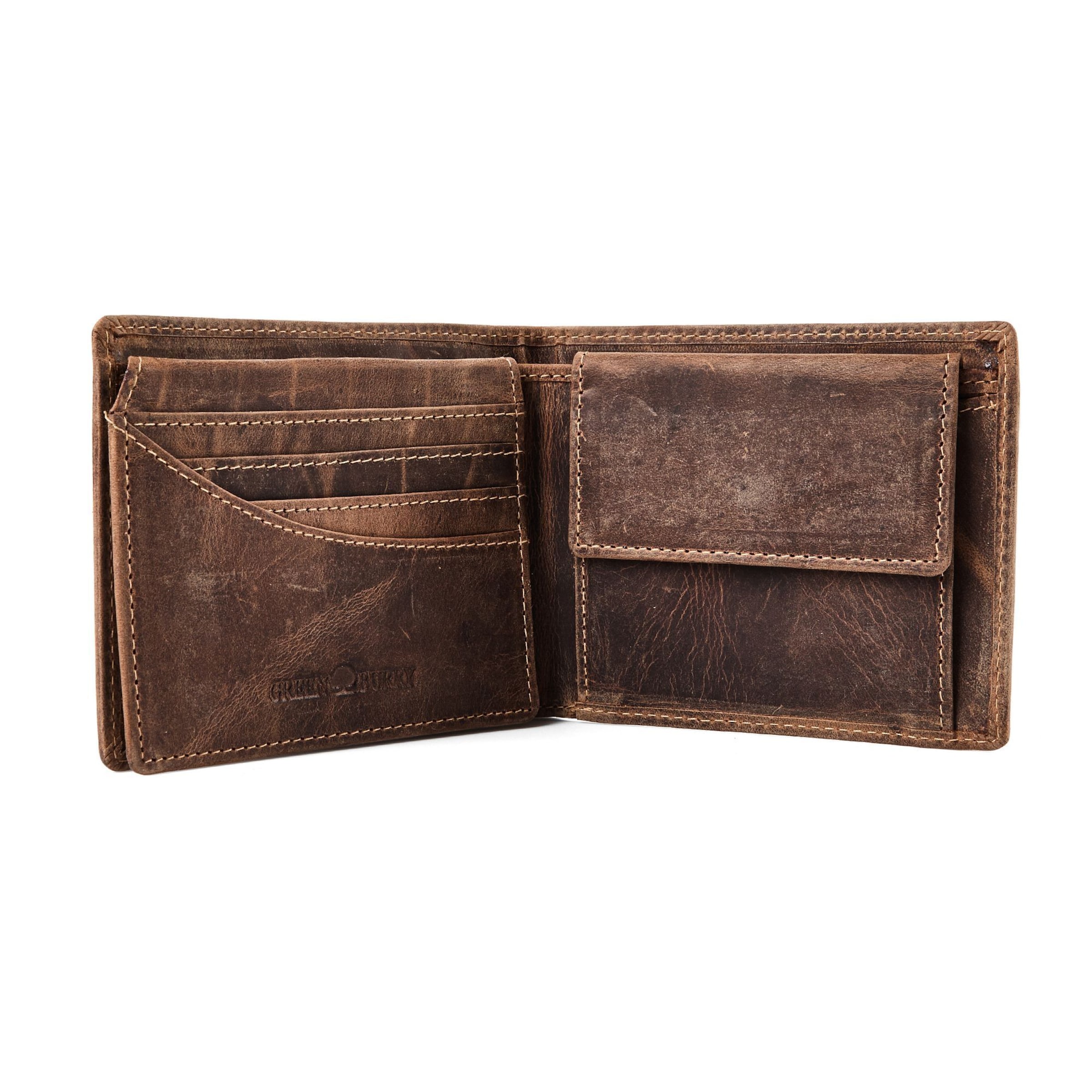 Porte-monnaies GREENBURRY en marron