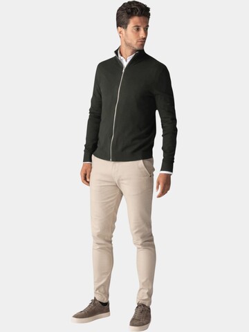 TEESHOPPEN Knit Cardigan in Green