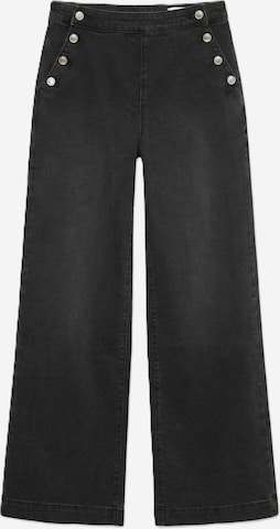 VERO MODA - Pierna ancha Vaquero 'VMOLIVIA' en negro: frente