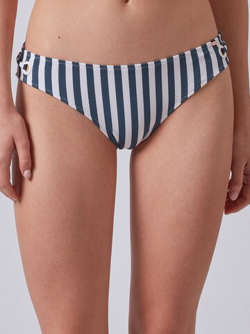 Skiny Bikini Bottoms in Blue: front