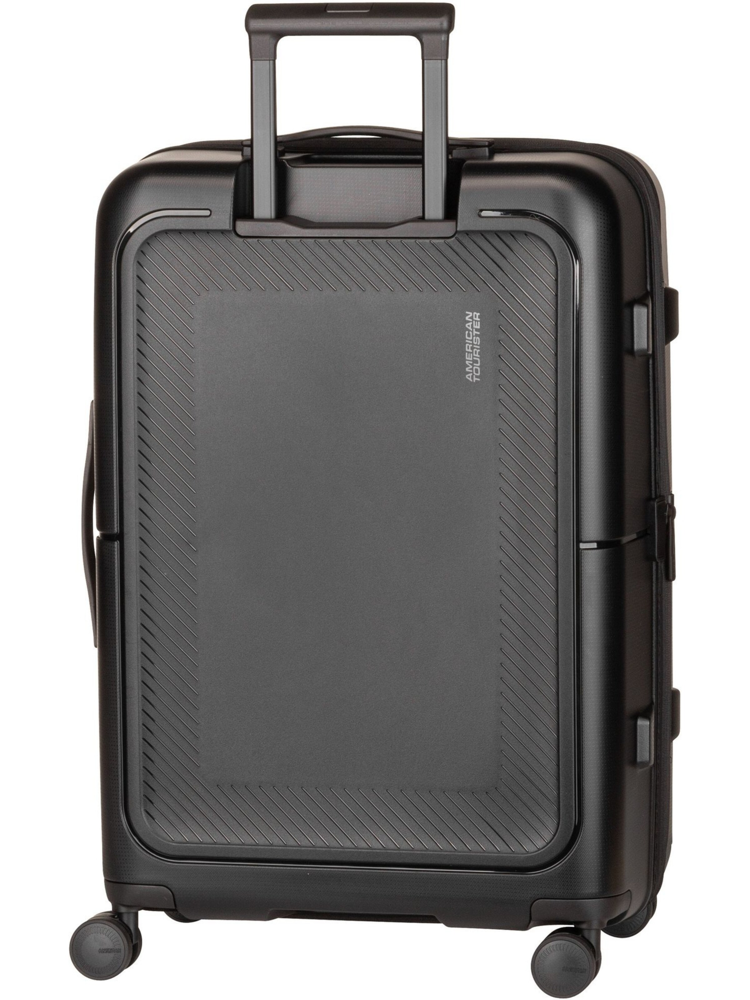 American Tourister Trolley ' Dashpop Spinner 67 EXP ' in Schwarz