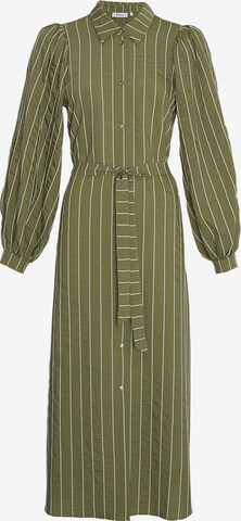 Robe-chemise 'Sidona' MSCH COPENHAGEN en vert : devant