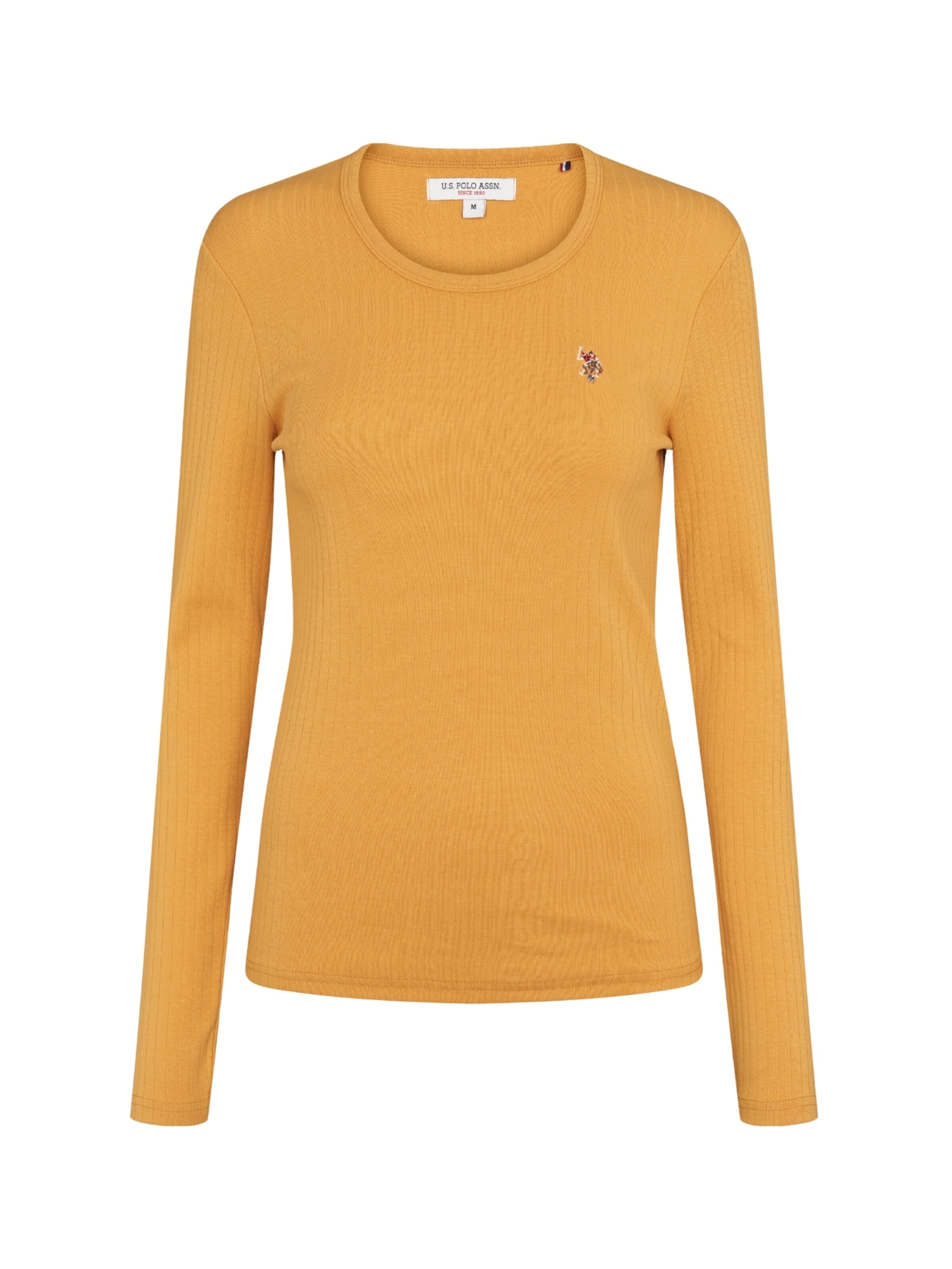 U.S. POLO ASSN. Shirt in Gelb: Vorderseite