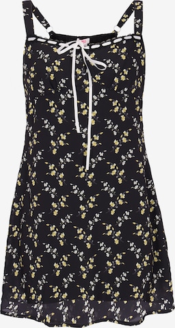MYMO - Vestido em preto: frente