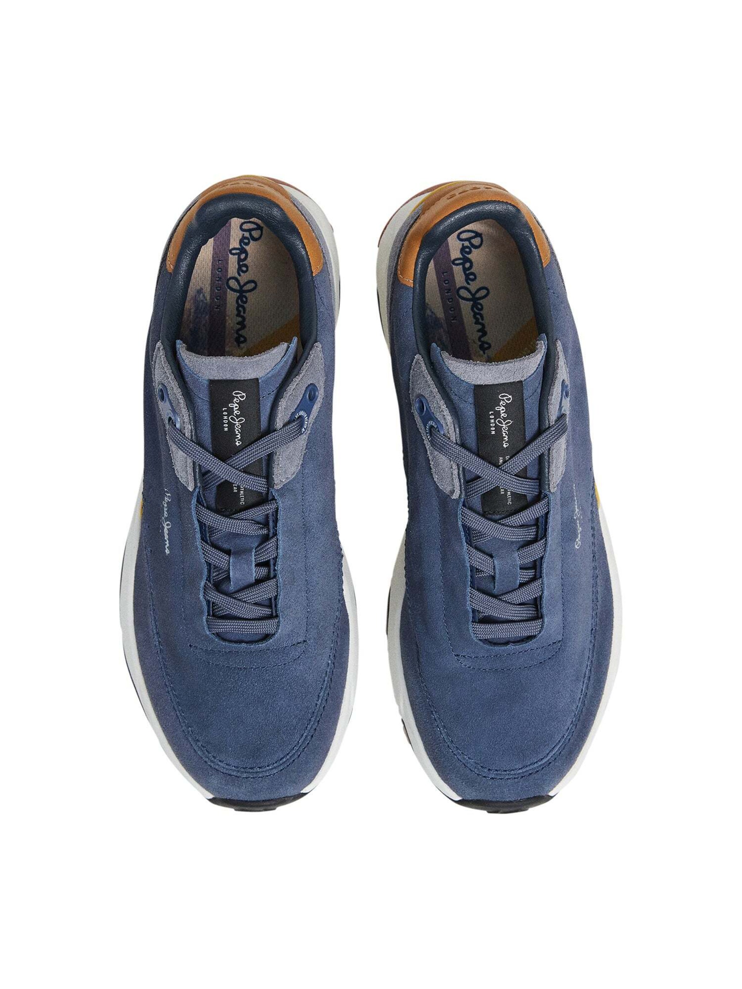 Pepe Jeans Sneakers laag 'JAMES TRECK' in Blauw