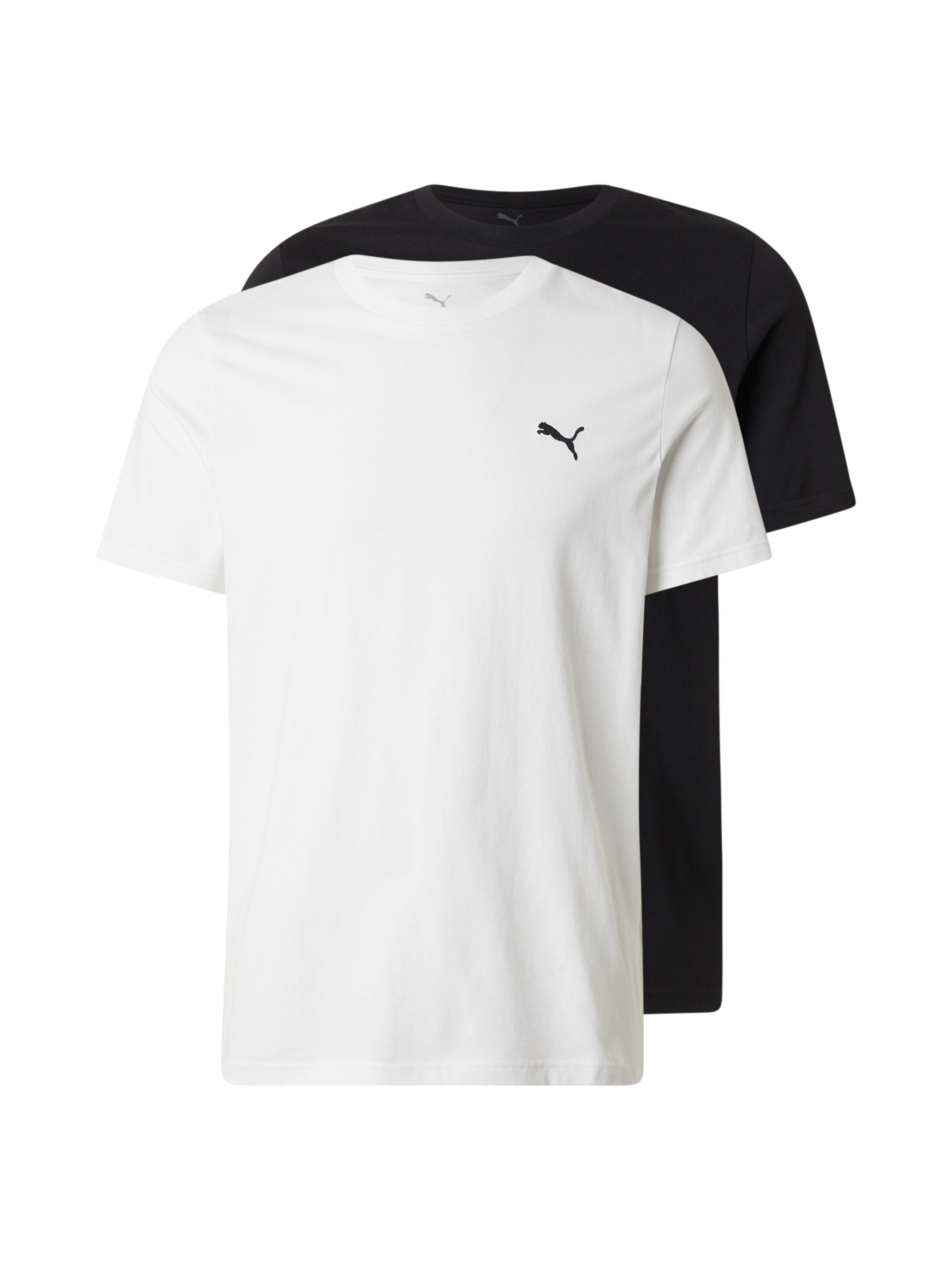 T-Shirt 'Ess' PUMA en noir : devant