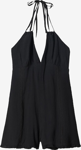Combinaison Bershka en noir : devant
