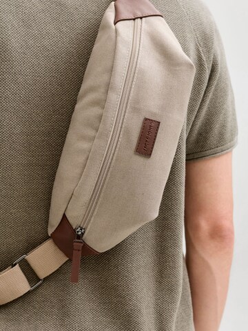 JACK & JONES Gürteltasche 'JACPASCAL' in Beige
