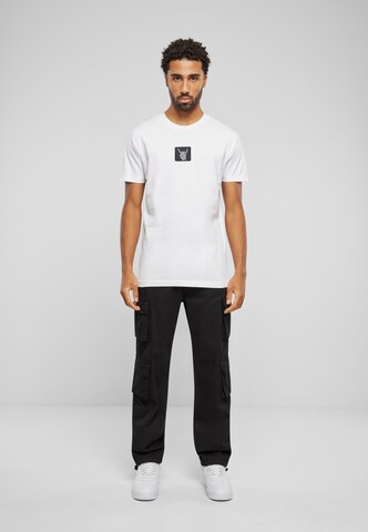 Mister Tee Shirt 'Skelett' in White