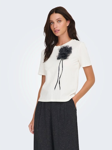 ONLY Shirt 'ONLELMA' in White: front