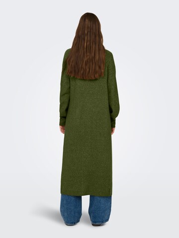 JDY Knit Cardigan 'JDYRUE' in Green