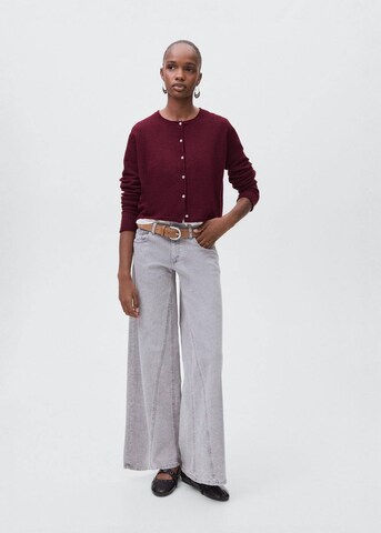 MANGO TEEN Knit Cardigan 'Curly2' in Red