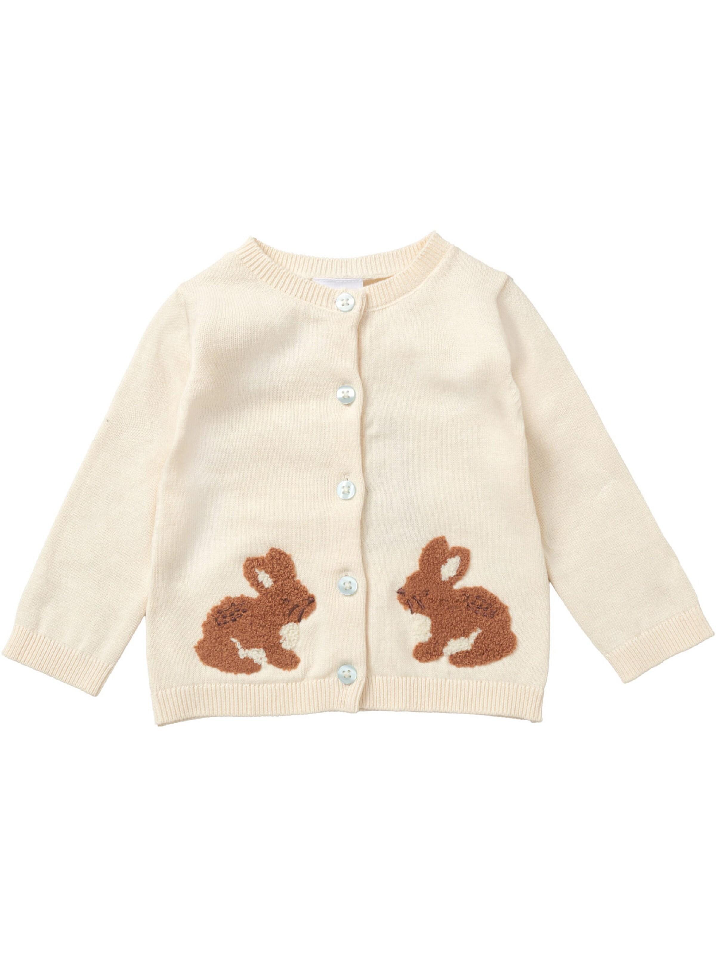 Rock a Bye Baby Boutique Set 'Hase' in Wit