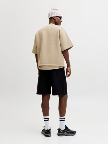 JACK & JONES Sweatshirt in Beige