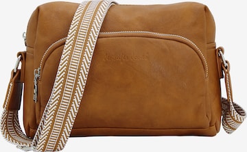 Jennifer Jones Umhängetasche in Braun: Vorderseite