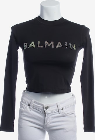 Balmain Shirt langarm S in Schwarz: Vorderseite