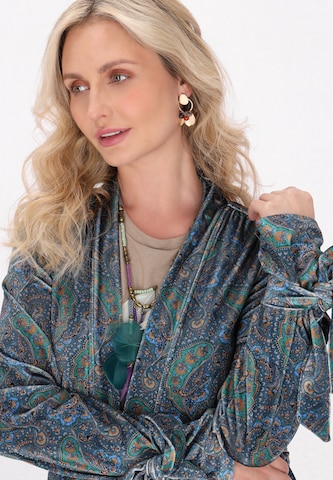 usha FESTIVAL - Kimono en azul