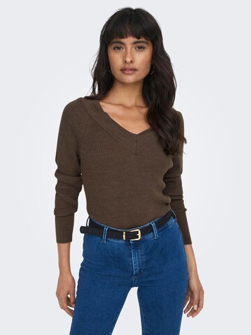 Pull-over ONLY en marron