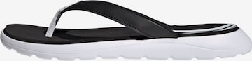 Flip-flops 'Comfort' de la ADIDAS SPORTSWEAR pe alb: față