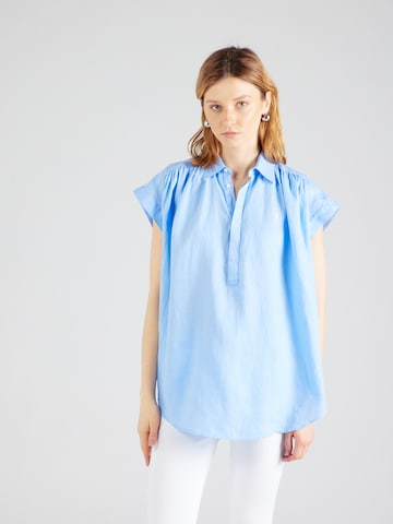 Polo Ralph Lauren Blouse in Blue: front