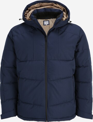 Veste mi-saison 'OTIS' Jack & Jones Plus en bleu : devant