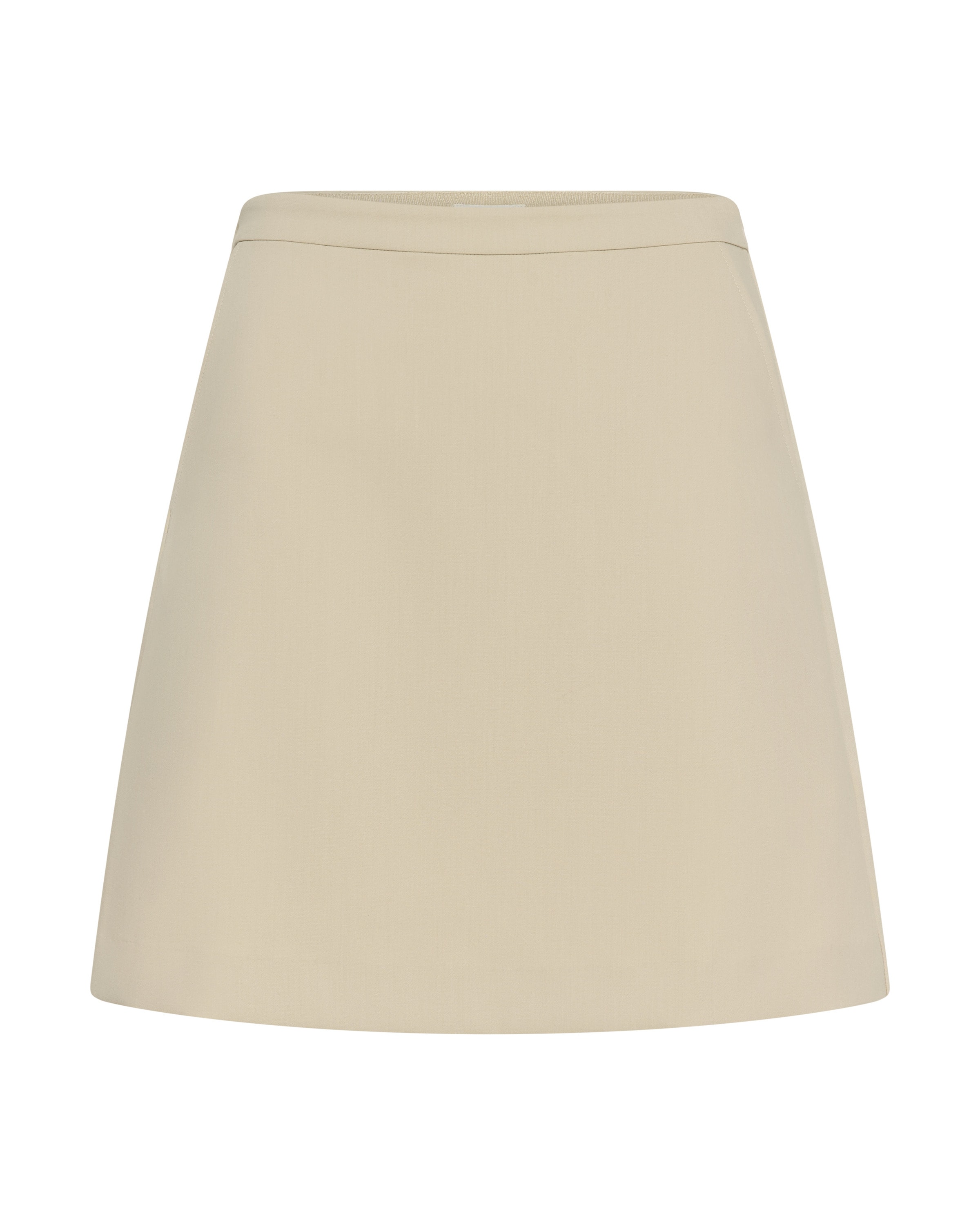 SOAKED IN LUXURY Skirt 'Corinne Aline' in Beige: front