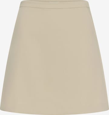 Jupe 'Corinne Aline' SOAKED IN LUXURY en beige : devant