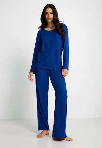 Pijama de la LSCN by LASCANA pe albastru: față