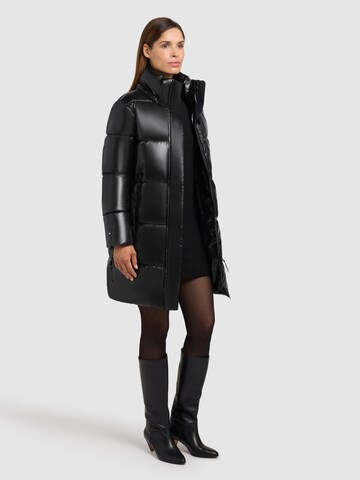 Manteau d’hiver 'Haya2' khujo en noir