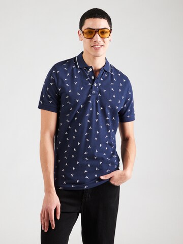Tricou 'Lobster' de la INDICODE JEANS pe albastru: față